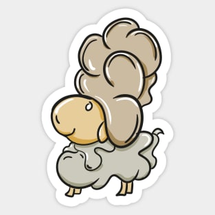 Lamb Sticker